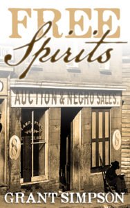 Book jacket design for Grant Simpson