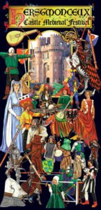 Leaflet for Herstmonceux Medieval Festival