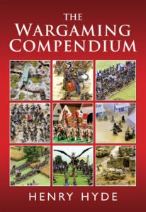 Book jacket design for my own book The Wargaming Compendium published by Pen & Sword