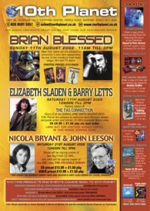 Ad for 10th Planet sci-fi memorabilia shop