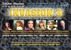 Ad for 10th Planet sci-fi memorabilia shop