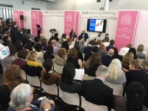 Scene at Author HQ, London Book Fair 2017