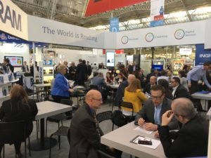 Scene at London Book Fair 2017