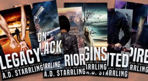 A D Starrling book covers