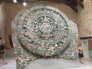 Pieces from Treasures from the Wreck of the Unbelievable by Damien Hirst at the Punta della Dogana, Venice