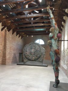 Pieces from Treasures from the Wreck of the Unbelievable by Damien Hirst at the Punta della Dogana, Venice