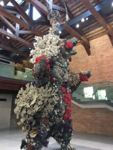 Pieces from Treasures from the Wreck of the Unbelievable by Damien Hirst at the Punta della Dogana, Venice