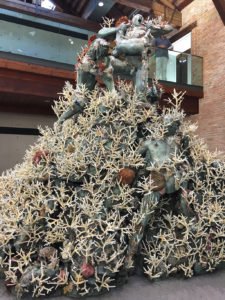 Pieces from Treasures from the Wreck of the Unbelievable by Damien Hirst at the Punta della Dogana, Venice