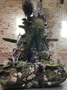 Pieces from Treasures from the Wreck of the Unbelievable by Damien Hirst at the Punta della Dogana, Venice