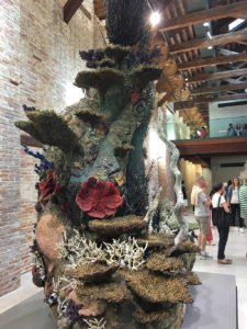 Pieces from Treasures from the Wreck of the Unbelievable by Damien Hirst at the Punta della Dogana, Venice