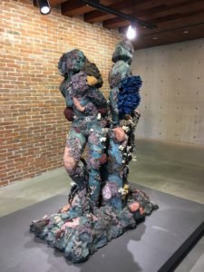 Pieces from Treasures from the Wreck of the Unbelievable by Damien Hirst at the Punta della Dogana, Venice