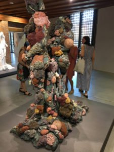 Pieces from Treasures from the Wreck of the Unbelievable by Damien Hirst at the Punta della Dogana, Venice