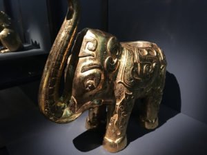 Pieces from Treasures from the Wreck of the Unbelievable by Damien Hirst at the Punta della Dogana, Venice
