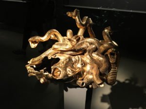 Pieces from Treasures from the Wreck of the Unbelievable by Damien Hirst at the Punta della Dogana, Venice