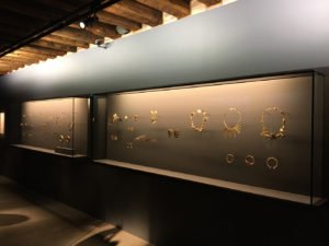 Pieces from Treasures from the Wreck of the Unbelievable by Damien Hirst at the Punta della Dogana, Venice