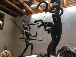 Pieces from Treasures from the Wreck of the Unbelievable by Damien Hirst at the Punta della Dogana, Venice