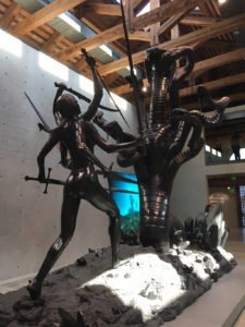 Pieces from Treasures from the Wreck of the Unbelievable by Damien Hirst at the Punta della Dogana, Venice