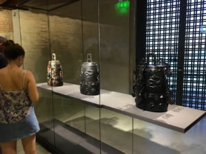 Pieces from Treasures from the Wreck of the Unbelievable by Damien Hirst at the Punta della Dogana, Venice
