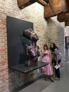 Pieces from Treasures from the Wreck of the Unbelievable by Damien Hirst at the Punta della Dogana, Venice