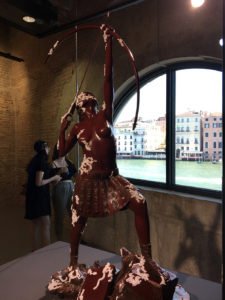 Pieces from Treasures from the Wreck of the Unbelievable by Damien Hirst at the Punta della Dogana, Venice