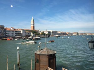 View from Treasures from the Wreck of the Unbelievable by Damien Hirst at the Punta della Dogana, Venice