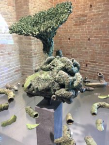 Pieces from Treasures from the Wreck of the Unbelievable by Damien Hirst at the Punta della Dogana, Venice