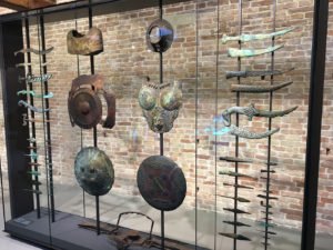Pieces from Treasures from the Wreck of the Unbelievable by Damien Hirst at the Punta della Dogana, Venice