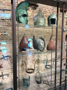 Pieces from Treasures from the Wreck of the Unbelievable by Damien Hirst at the Punta della Dogana, Venice
