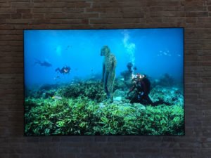 Pieces from Treasures from the Wreck of the Unbelievable by Damien Hirst at the Punta della Dogana, Venice