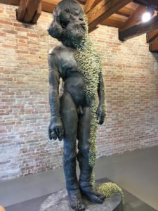 Pieces from Treasures from the Wreck of the Unbelievable by Damien Hirst at the Punta della Dogana, Venice