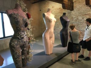 Pieces from Treasures from the Wreck of the Unbelievable by Damien Hirst at the Punta della Dogana, Venice