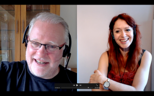 Henry Hyde interviewing Roz Morris about Not Quite Lost