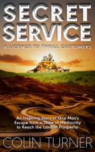 Book jacket design for Colin Turner