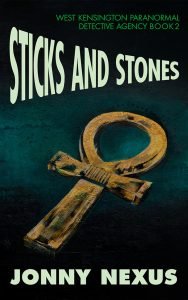 Book jacket design for Jonny Nexus