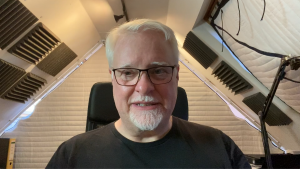 Henry making his 10th prostate cancer video